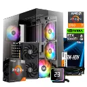 PC CX300G - Ryzen 7 5700, B550M, Ram 32GB DDR4, 1TB M.2, RTX 5060 TI 16GB, AquaPulse 240mm, 700W 80+