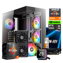 PC CX300 B - Ryzen 7 5700, B550M, Ram 32GB DDR4, 1TB M.2, RTX 5060 8GB, AquaPulse 240mm, 650W 80+
