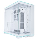 Case Lian Li O11 Dynamic EVO RGB ATX, M-ATX, Tempered Glass, White - G99.O11DERGBW.00