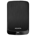 Disco Duro Externo Adata 1TB USB 3.1 Slim Black AHV320-1TU31-CBK