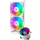 Enfriamiento Liquido Redragon 240mm RGB CPU Cooler, Intel y AMD, White - CCW-3011W