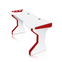 Escritorio Gaming Aeon Blanco 140x60cm Melamina/Acrílico