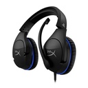 Headset Gaming HyperX Cloud Stinger PS4, PS5 Jack 3.5mm, Azul/negro