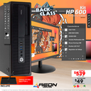 Kit HP 600, i7 6th, 8GB DDR4, 320GB HDD, Monitor de 19.5", Teclado y Mouse.