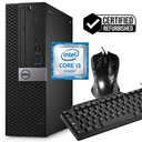 KIT PC DELL Optiplex 5050 SFF i3 6100 8GBRAM, 320GB, Teclado y Mouse / RF