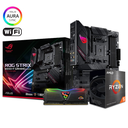 KIT Ryzen 5600X + DDR4 8GB 3000Mhz RGB + B550F ROG STRIX