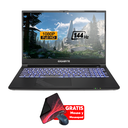 Laptop Gigabyte G5 KF- 15.6" 144 Hz, i5 12500H, NVIDIA RTX 4060, 8GB DDR4, 512GB SSD - W11H KF-E3US333SH Gratis Mouse y Mousepad OPEN BOX - KT