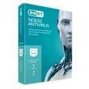 Licencia AntiVirus ESET NOD32 Antivirus - License - 1 year 5 pcs Download Windows/MacOS/Linux Multilanguage, ENAESD-HP1-5P