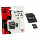 Memoria Micro SDHC Flash 16 GB Class 4 Kington