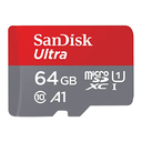 Memoria Micro SDHC Sandisk 64GB  Ultra A1 - Clase 10 + Adaptador