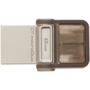 Memoria USB DataTraveler MicroDuo 8GB 2.0 Kingston