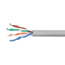 Metro de Cable Nexxt UTP Cat5e, 4P, Calibre 25AWG, Gris - AB355NXT31 caja naranja 